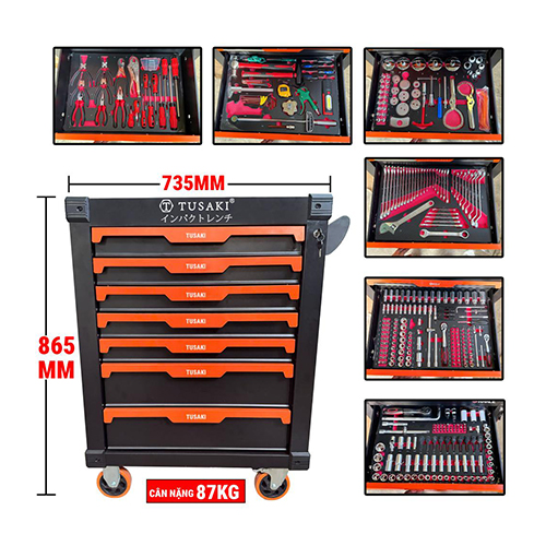 Tủ đựng dụng cụ 7 ngăn - Ảnh 2